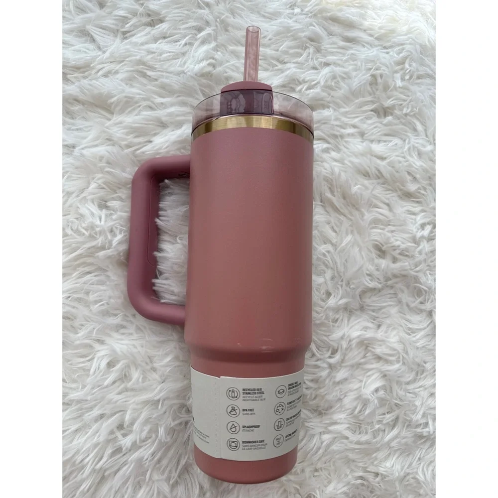 Stanley 30oz Flowstate Tumbler | Antique Rose - Picture 4 of 5